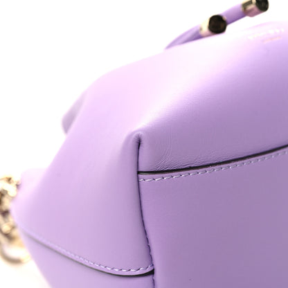 Jimmy Choo Grainy Goatskin Bon Bon Bucket Bag Wisteria 8 of 11