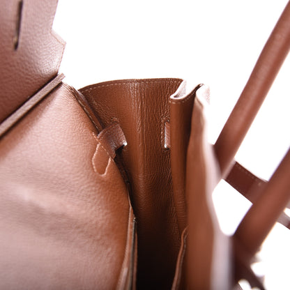 Hermes Vache Liegee Birkin 35 Noisette 16 of 43