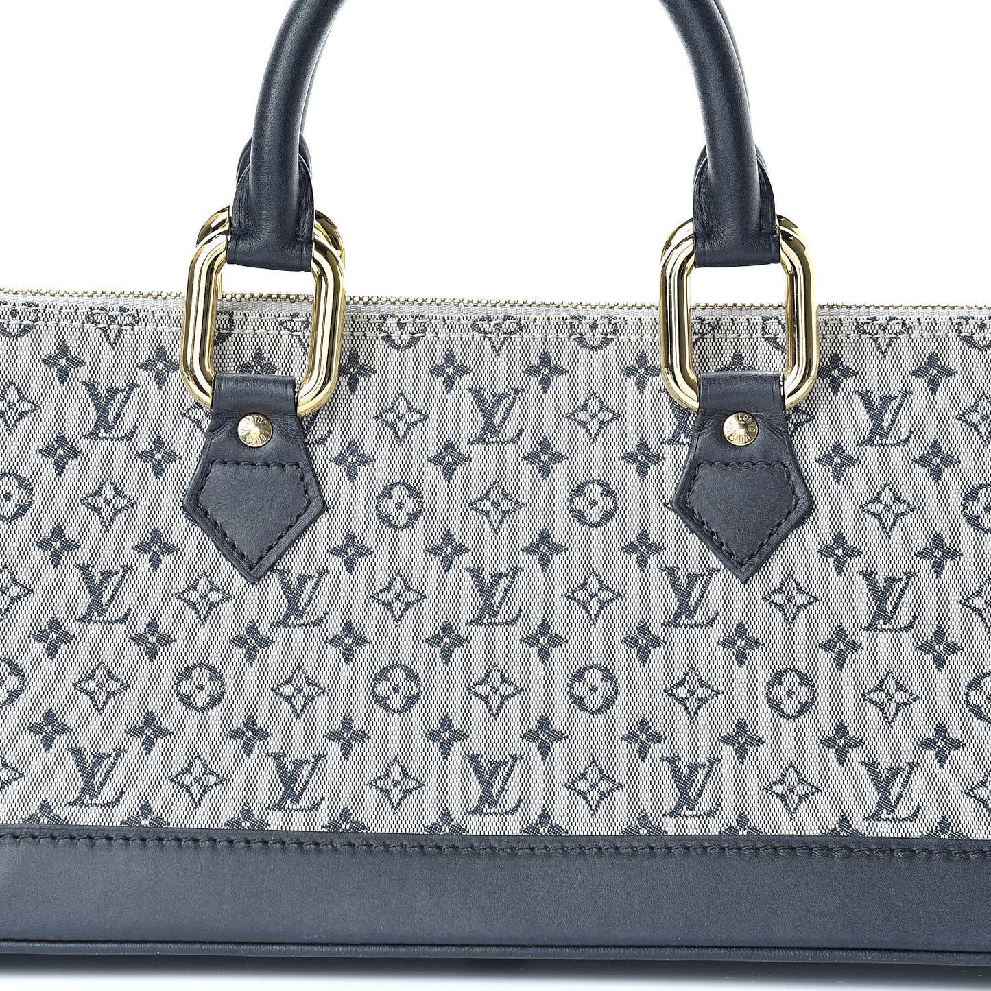 Mini Monogram Alma Long Blue