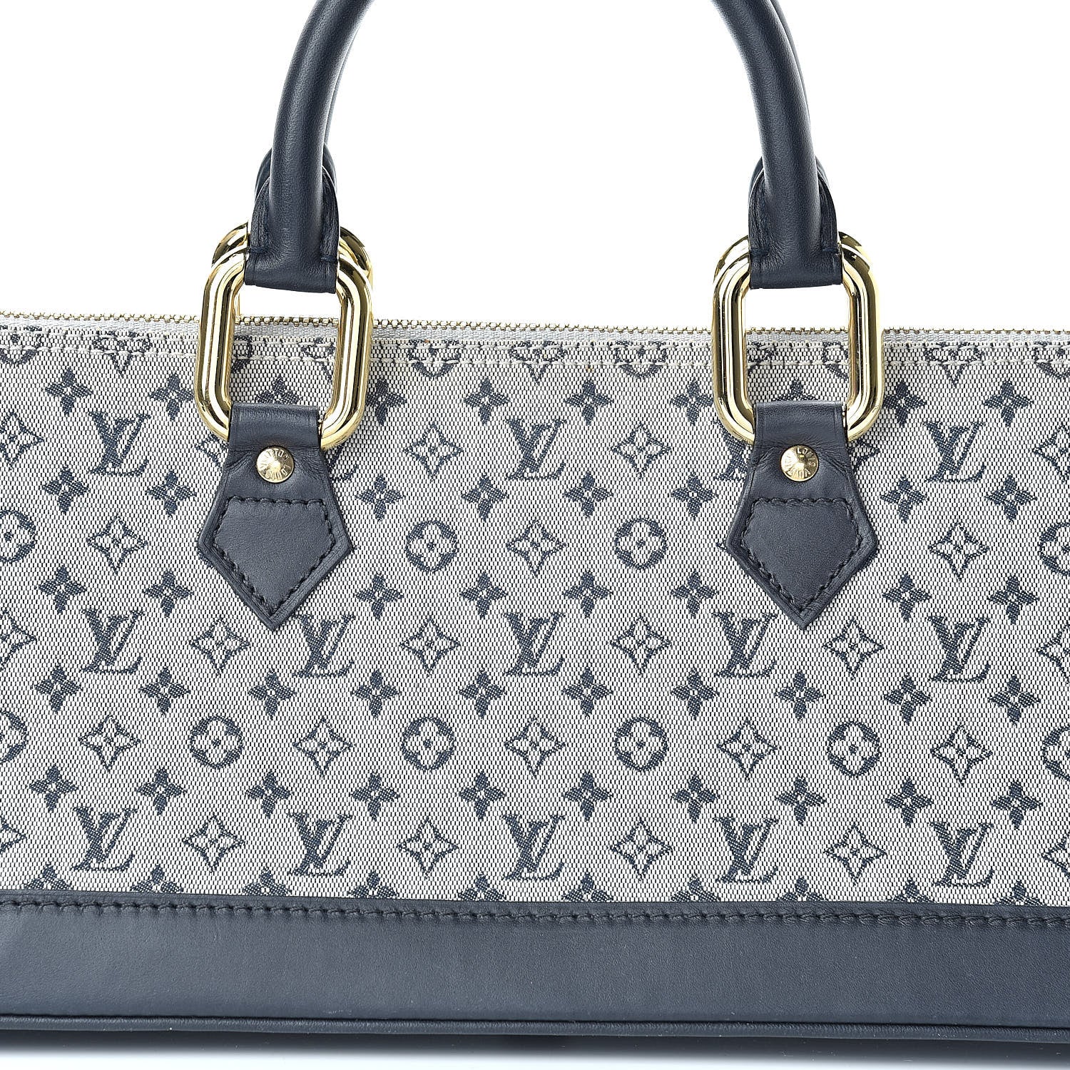 Louis Vuitton Mini Monogram Alma Long Blue 8 of 16
