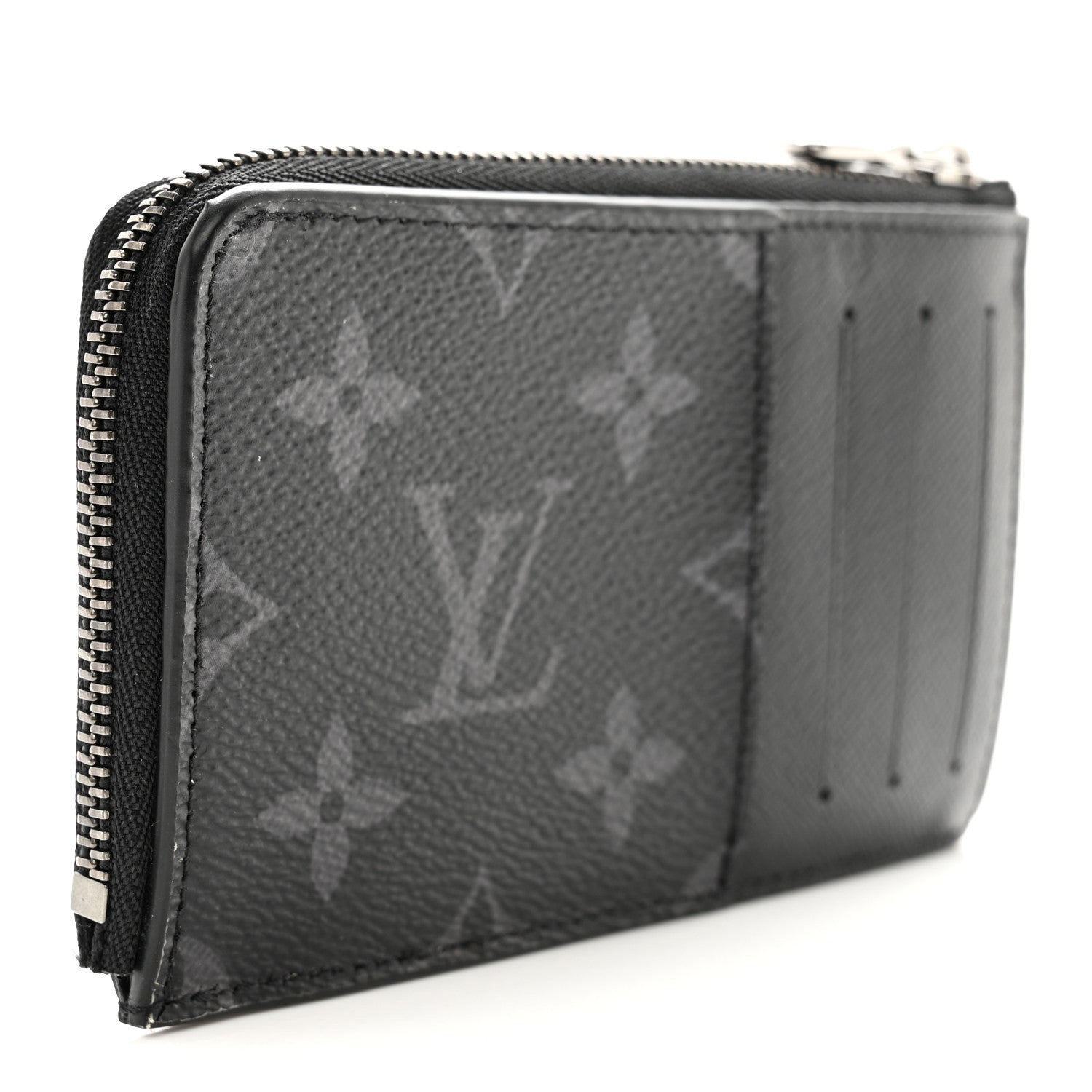Louis Vuitton LOUIS VUITTON Monogram Eclipse Hybrid Wallet 3 of 9
