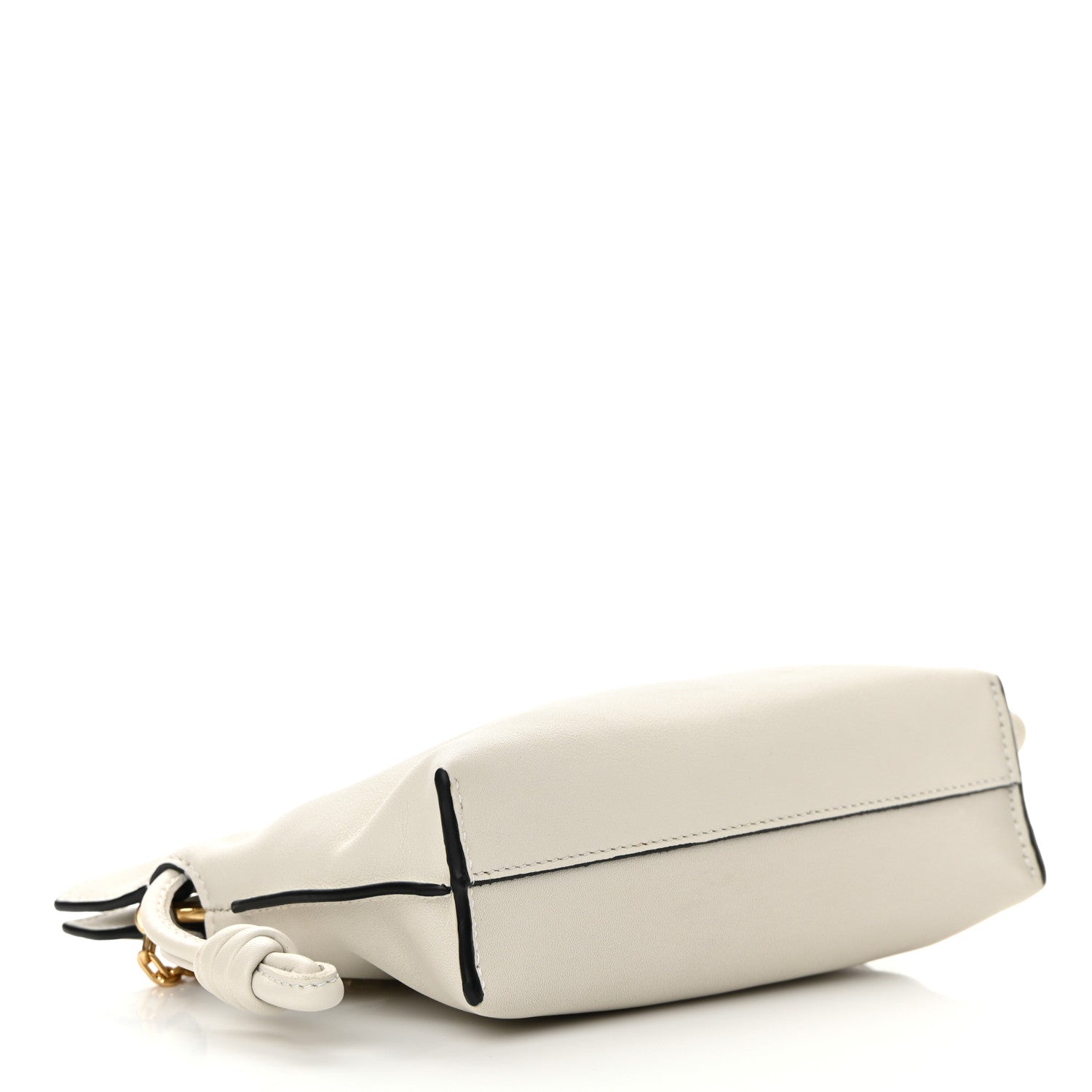 Loewe Calfskin Nano Flamenco Knot Bag White 4 of 14