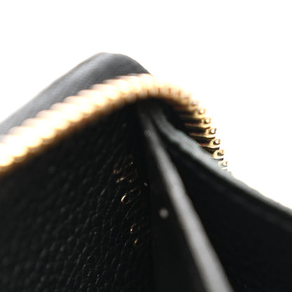 Louis Vuitton Empreinte Clemence Wallet Black 7 of 8