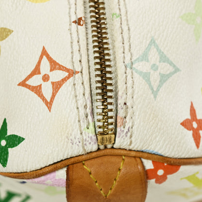 Louis Vuitton Monogram Multicolor Speedy 30 White 7 of 9