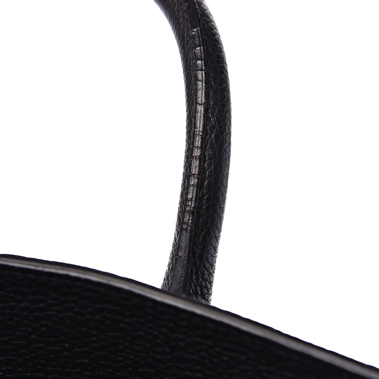 Grained Calfskin Small Supple Sac De Jour Black
