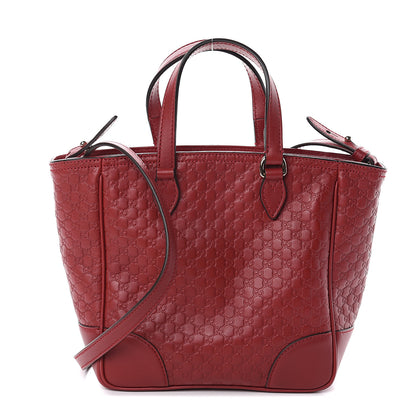 Gucci Microguccissima Small Bree Tote Red 1 of 8