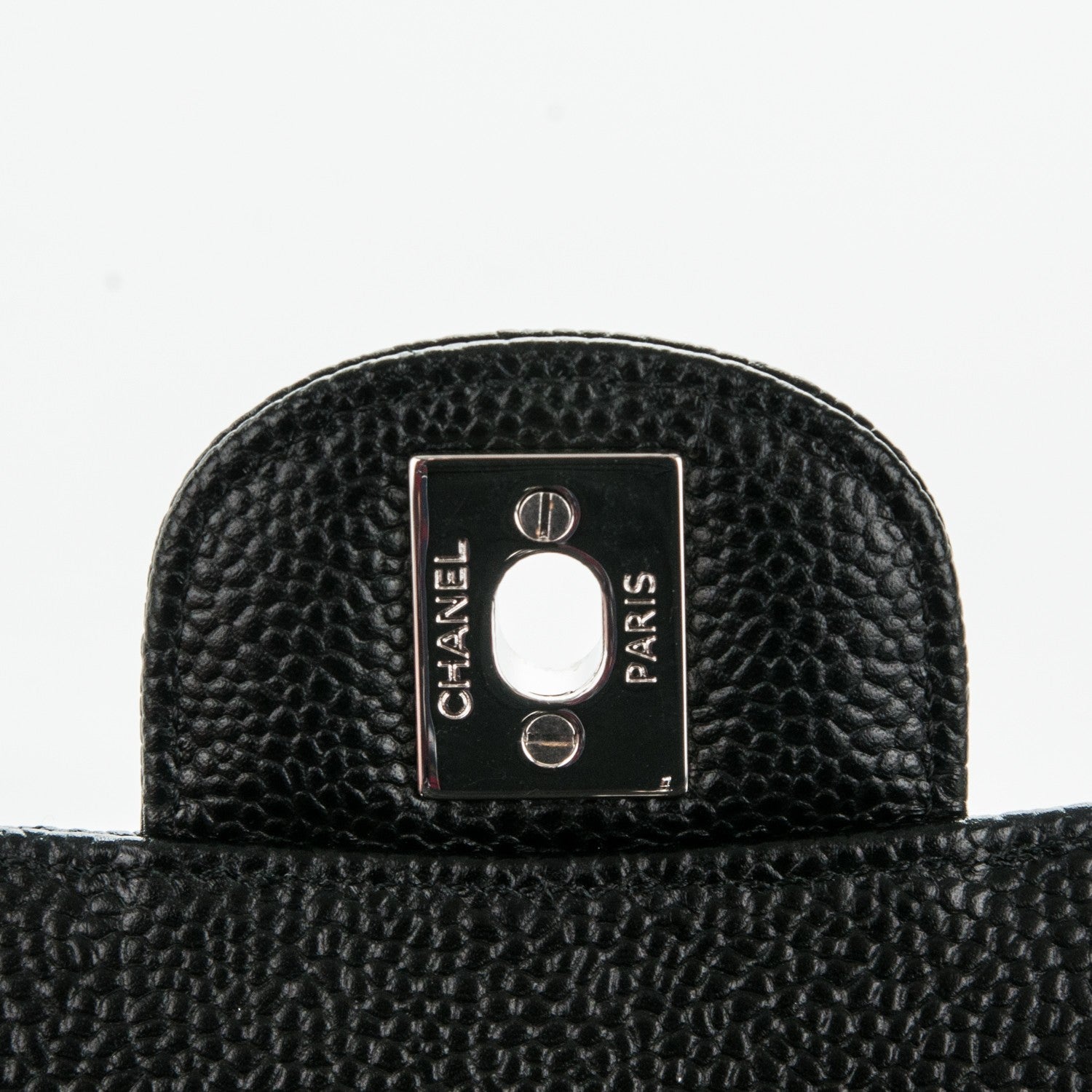 Chanel Caviar Quilted Medium Double Flap Black 5 of 8