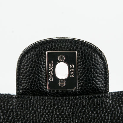 Chanel Caviar Quilted Medium Double Flap Black 5 of 8
