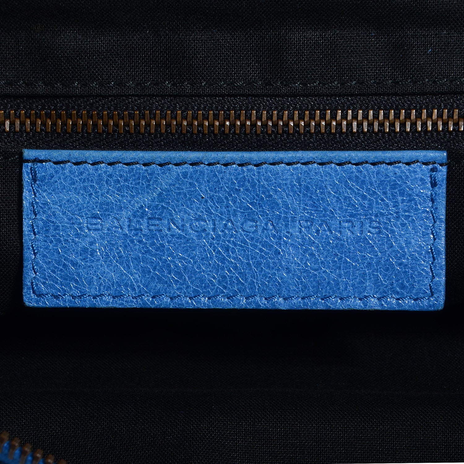 Balenciaga Chevre Classic Hardware Day Hobo French Bleu 6 of 13