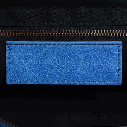 Balenciaga Chevre Classic Hardware Day Hobo French Bleu 6 of 13