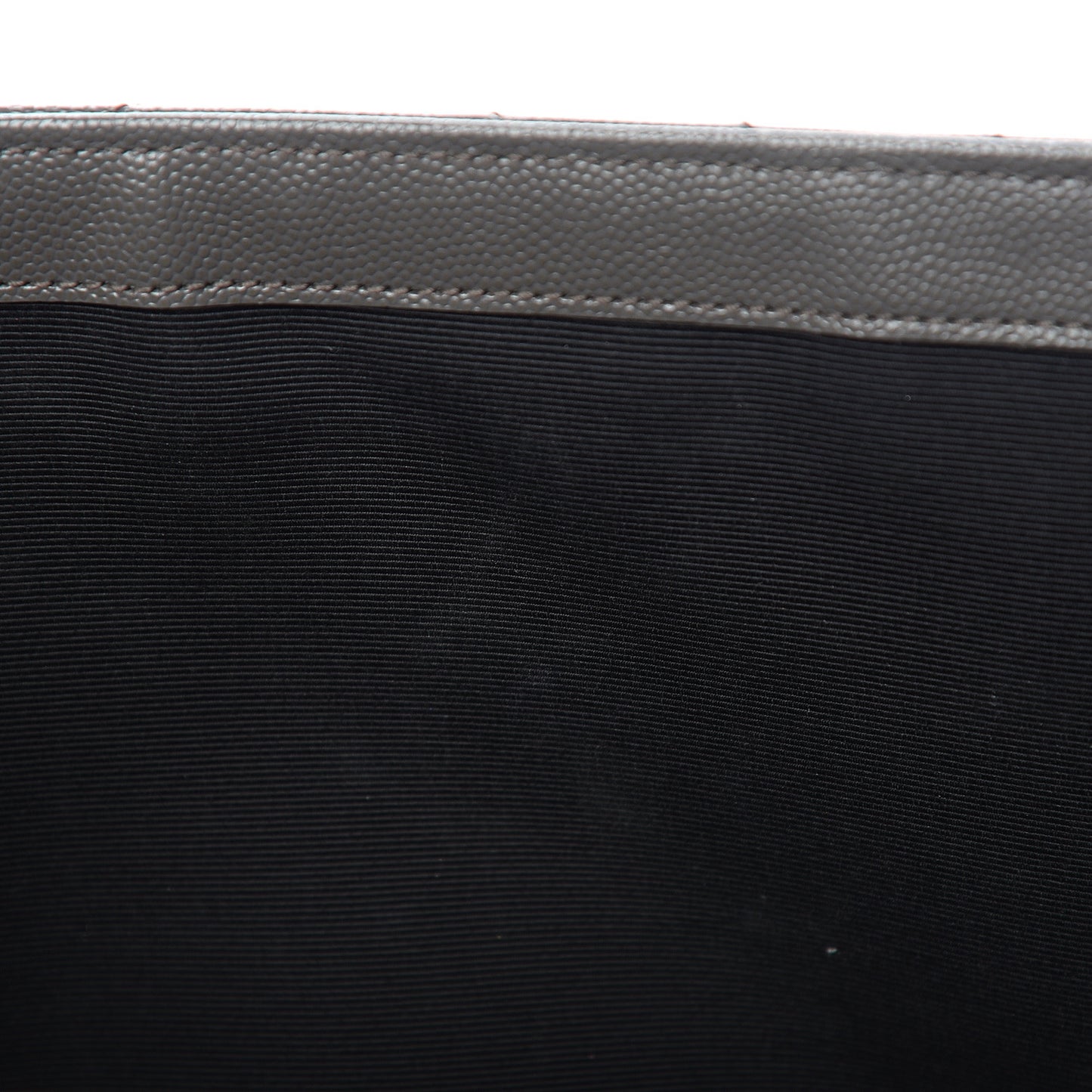 Grain De Poudre Matelasse Chevron Large Monogram Satchel Earth