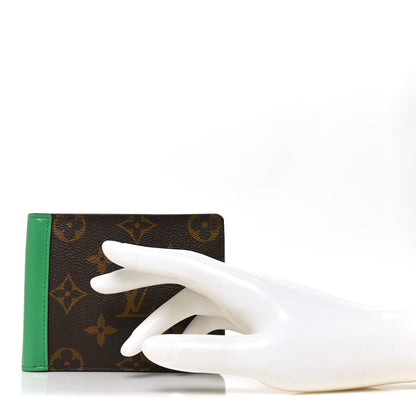 Louis Vuitton Monogram Macassar Multiple Wallet Green 2 of 7