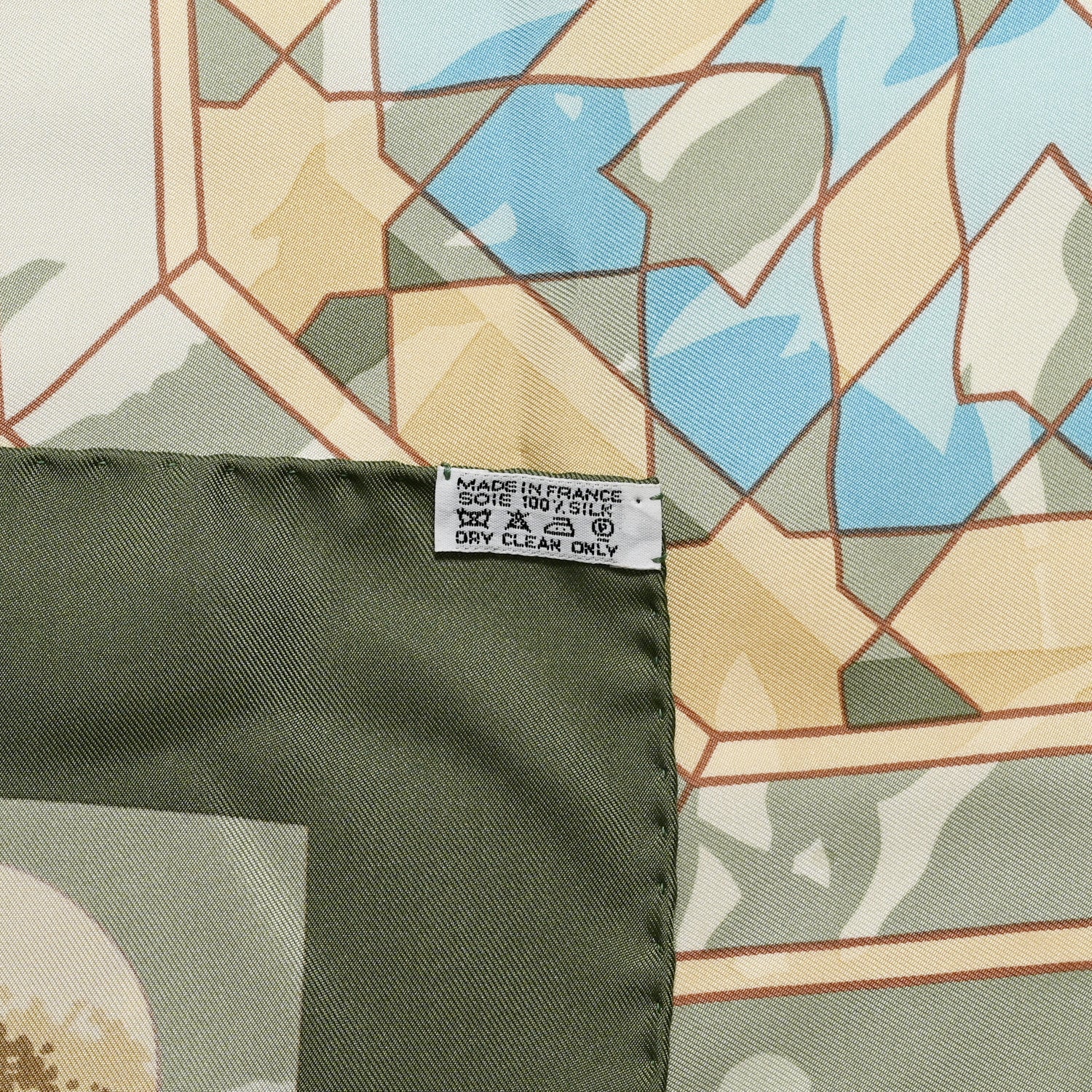 Hermes Silk Sous Les Orangers Scarf 90 9 of 10