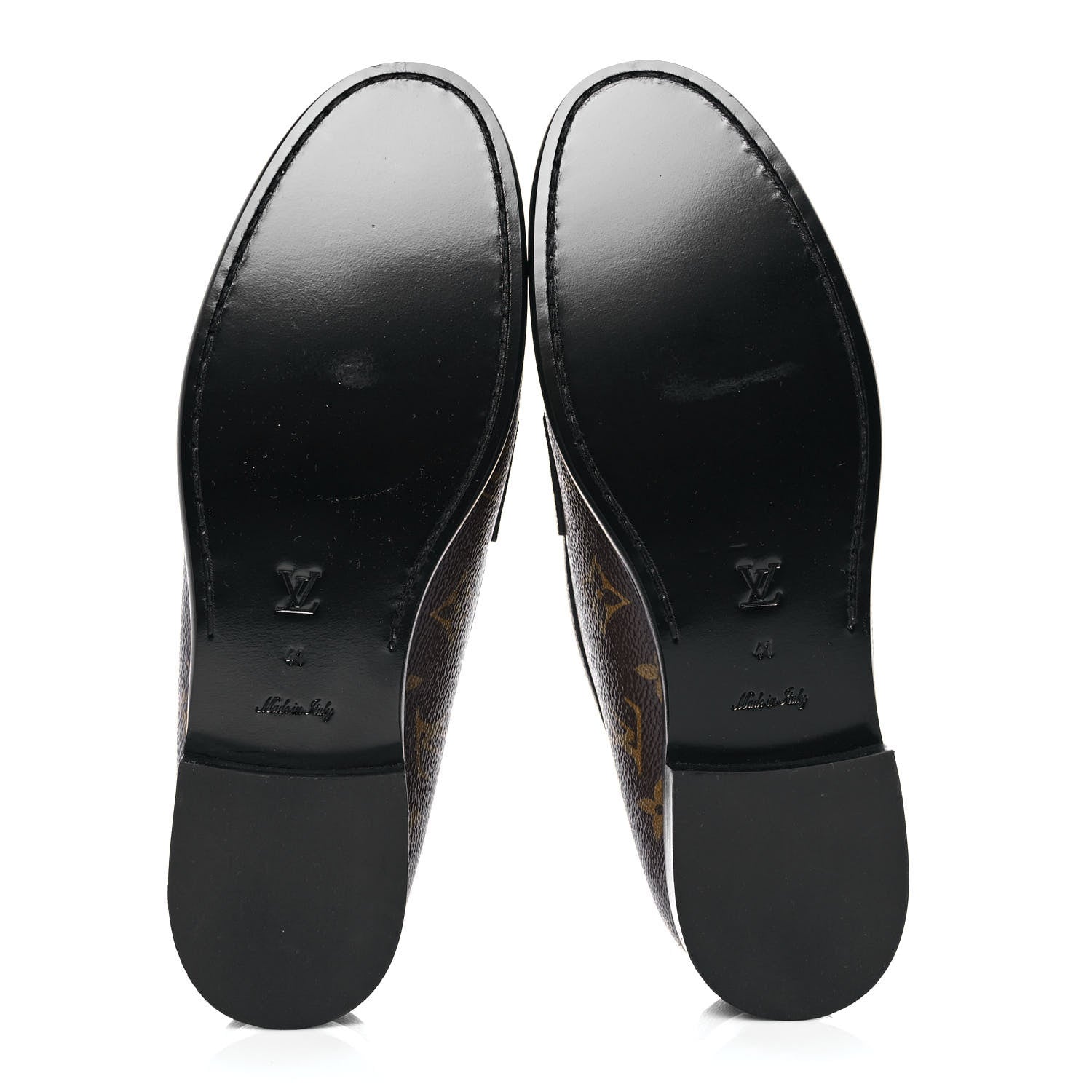 Louis Vuitton Monogram Chess Flat Loafer 41 5 of 9