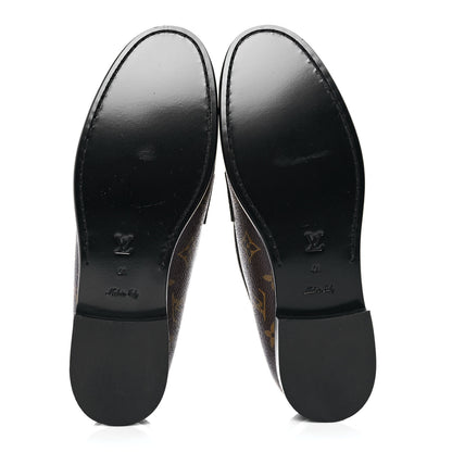 Louis Vuitton Monogram Chess Flat Loafer 41 5 of 9