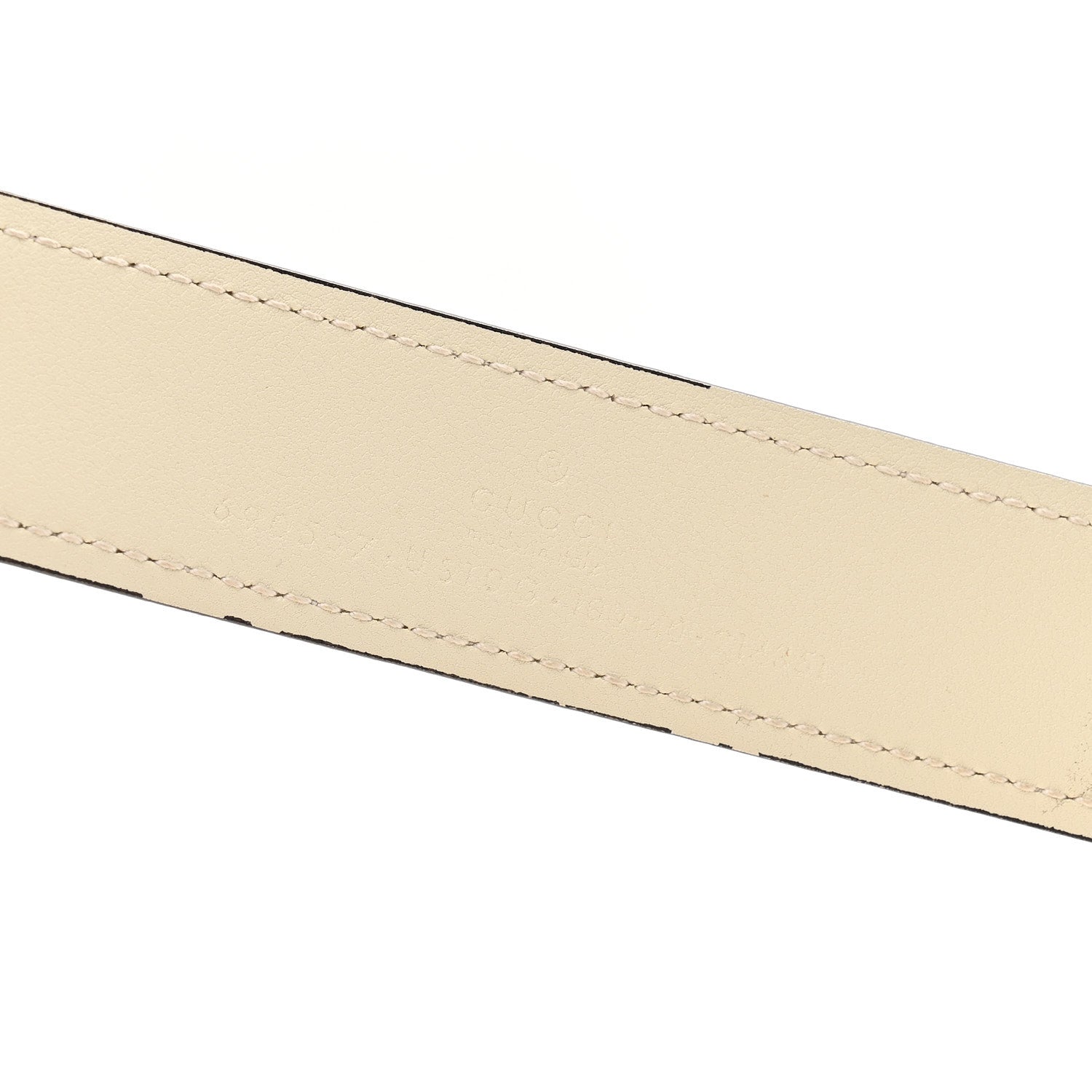 Gucci Ciny Lux Calfskin Blondie Belt 100 40 White 3 of 5