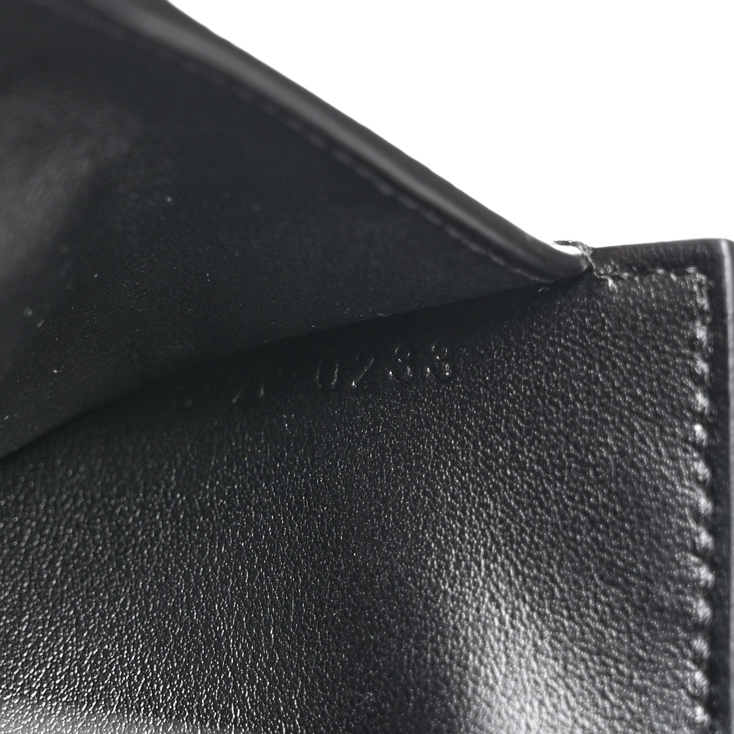 Celine Grained Calfskin Small Multifunction Folded Wallet Black 8 of 9