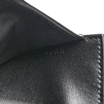 Celine Grained Calfskin Small Multifunction Folded Wallet Black 8 of 9