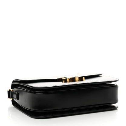 Celine Shiny Calfskin Medium Triomphe Black 4 of 11