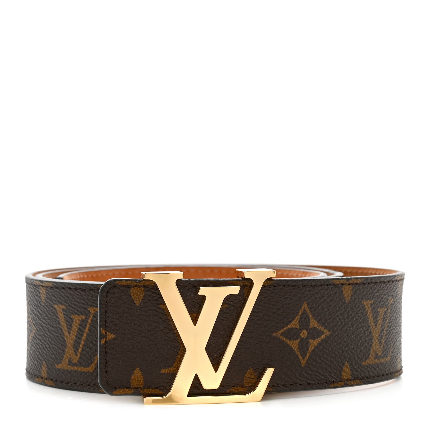 Louis Vuitton Monogram 40mm LV Initiales 95 38 Belt 1 of 8