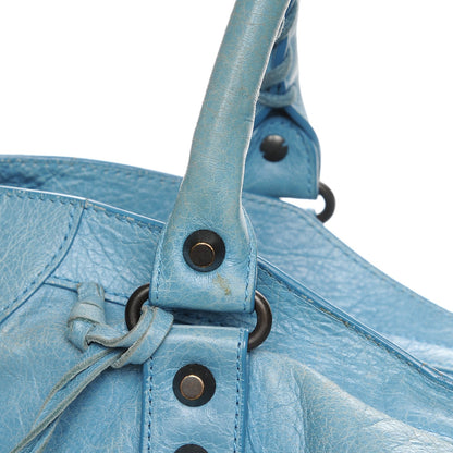 Balenciaga Agneau Classic Hardware City Bleu Indigo 11 of 15
