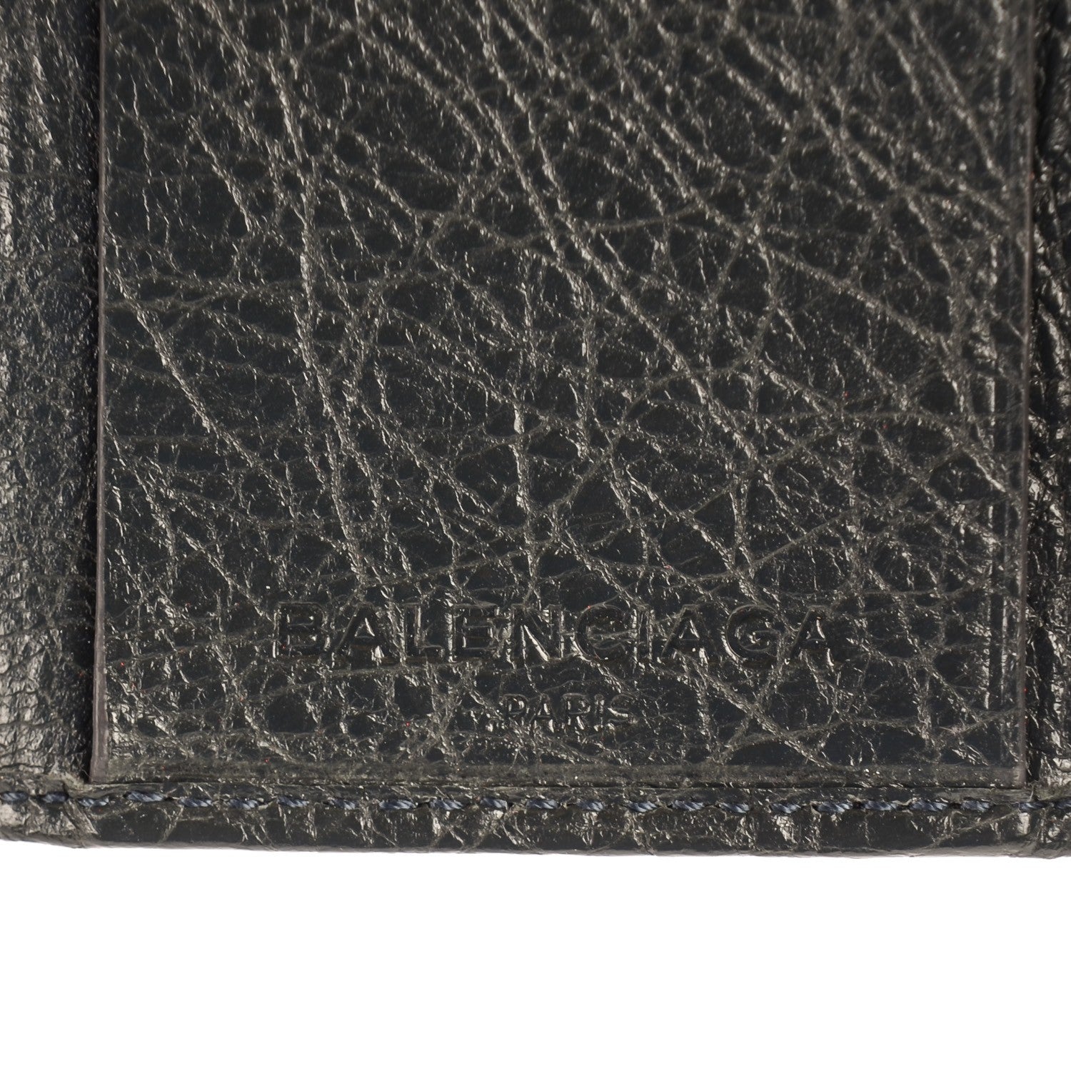 Balenciaga Agneau Classic Hardware Osaka Key Holder Anthracite 9 of 10