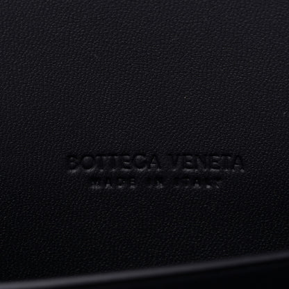 Bottega Veneta Suede Intrecciato Long Andiamo Top Handle Natural Midnight 6 of 7