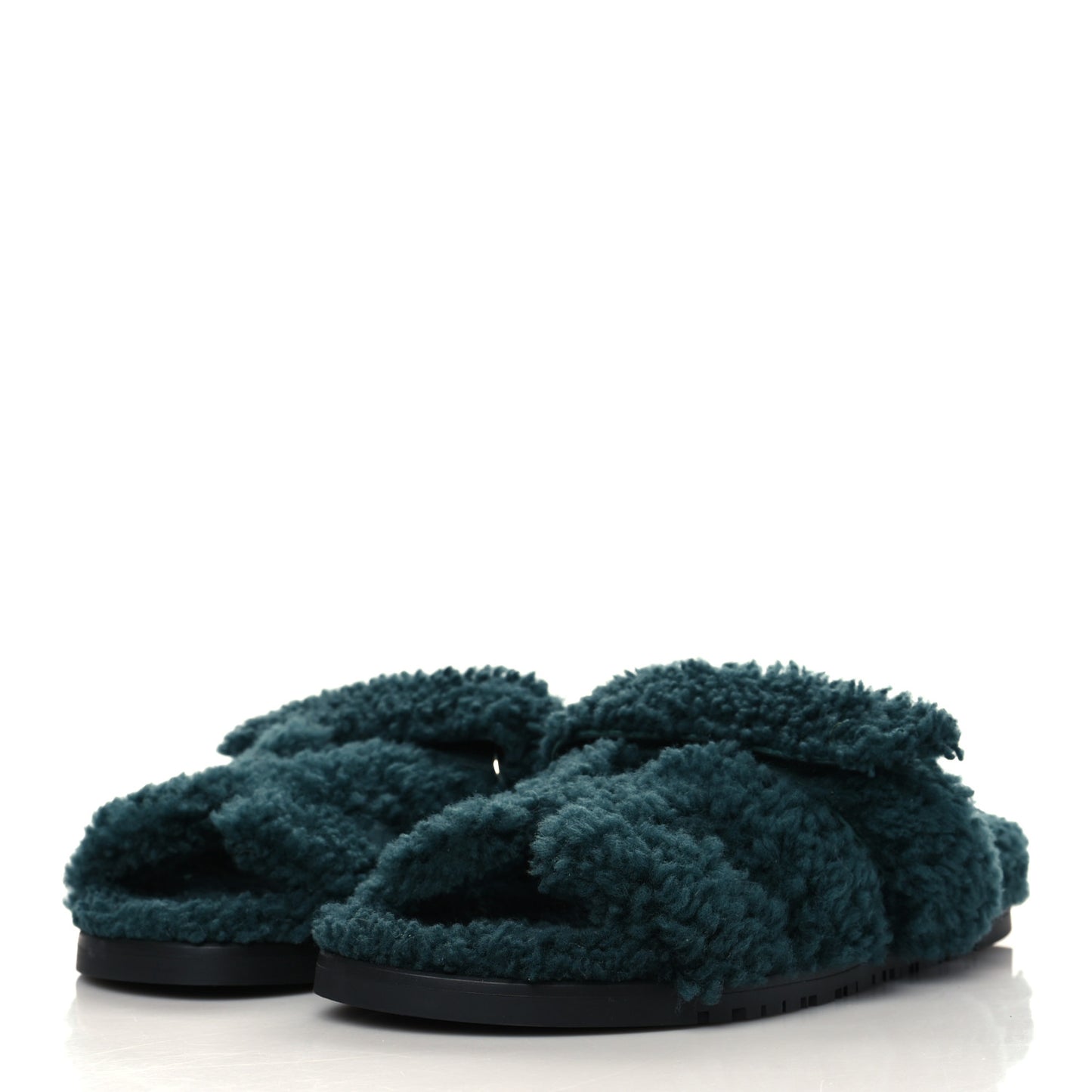 Woolskin Womens Chypre Sandals 38.5 Vert Anglais