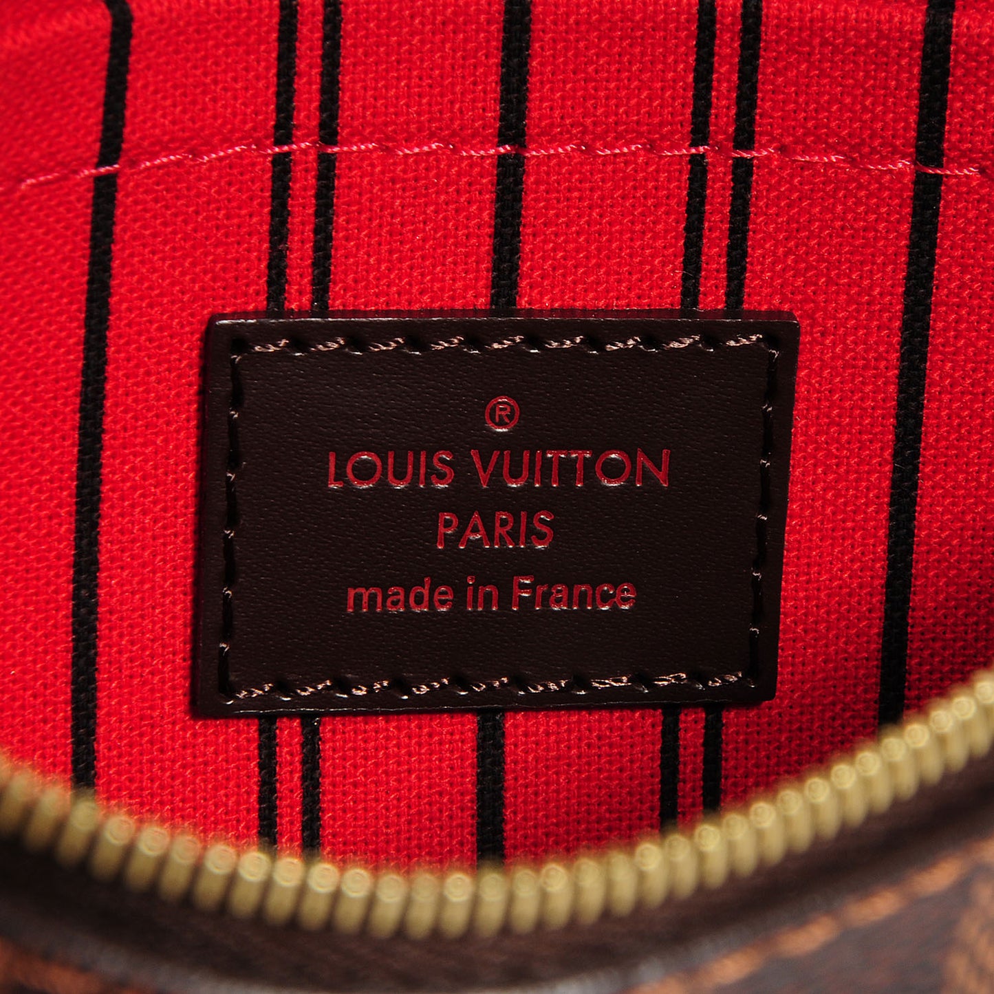 Damier Ebene Neverfull MM GM Pochette