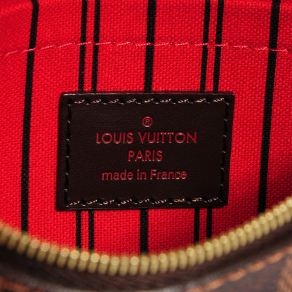 Louis Vuitton Damier Ebene Neverfull MM GM Pochette 6 of 7
