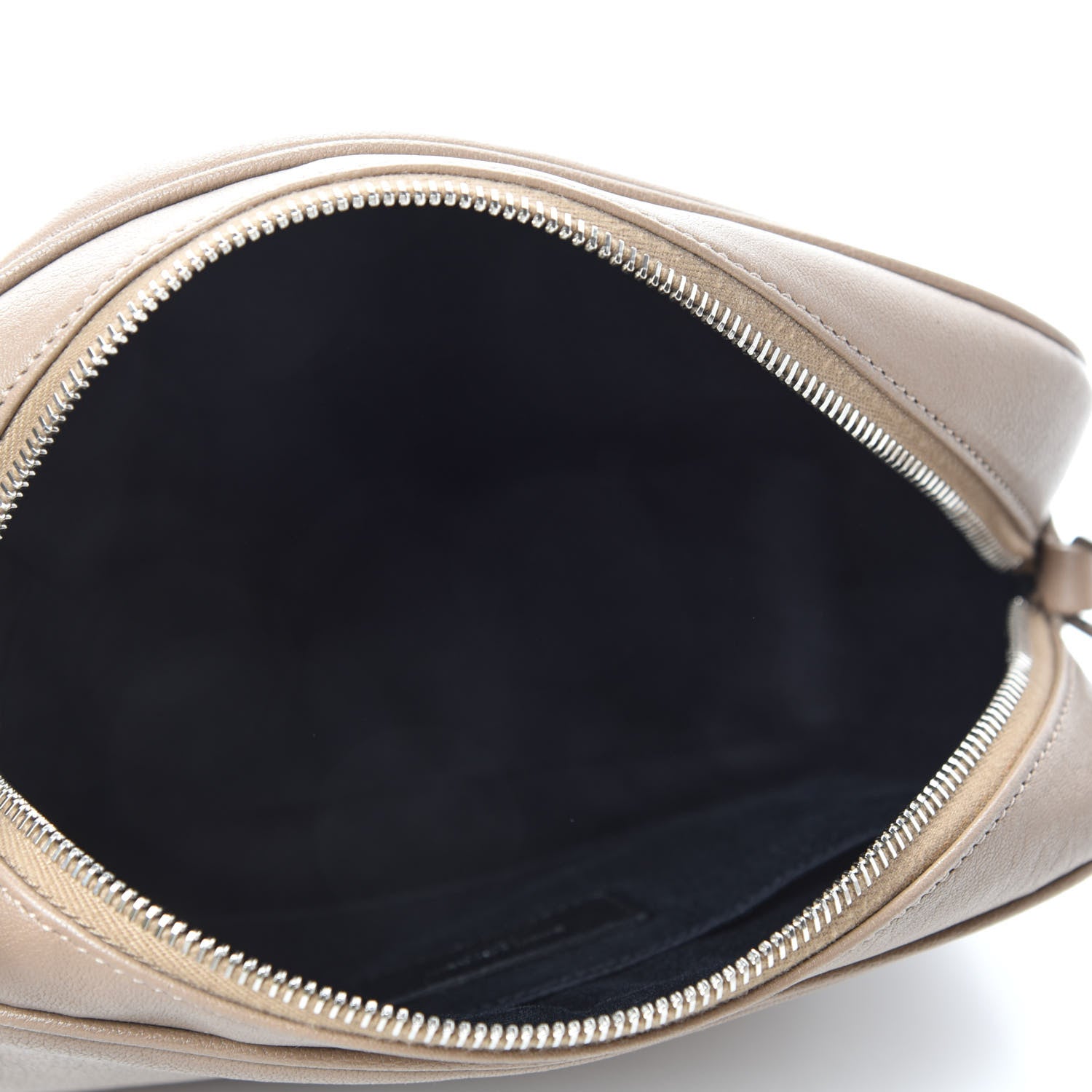 Saint Laurent Lambskin Monogram Small Lou Camera Bag Dark Beige 5 of 10