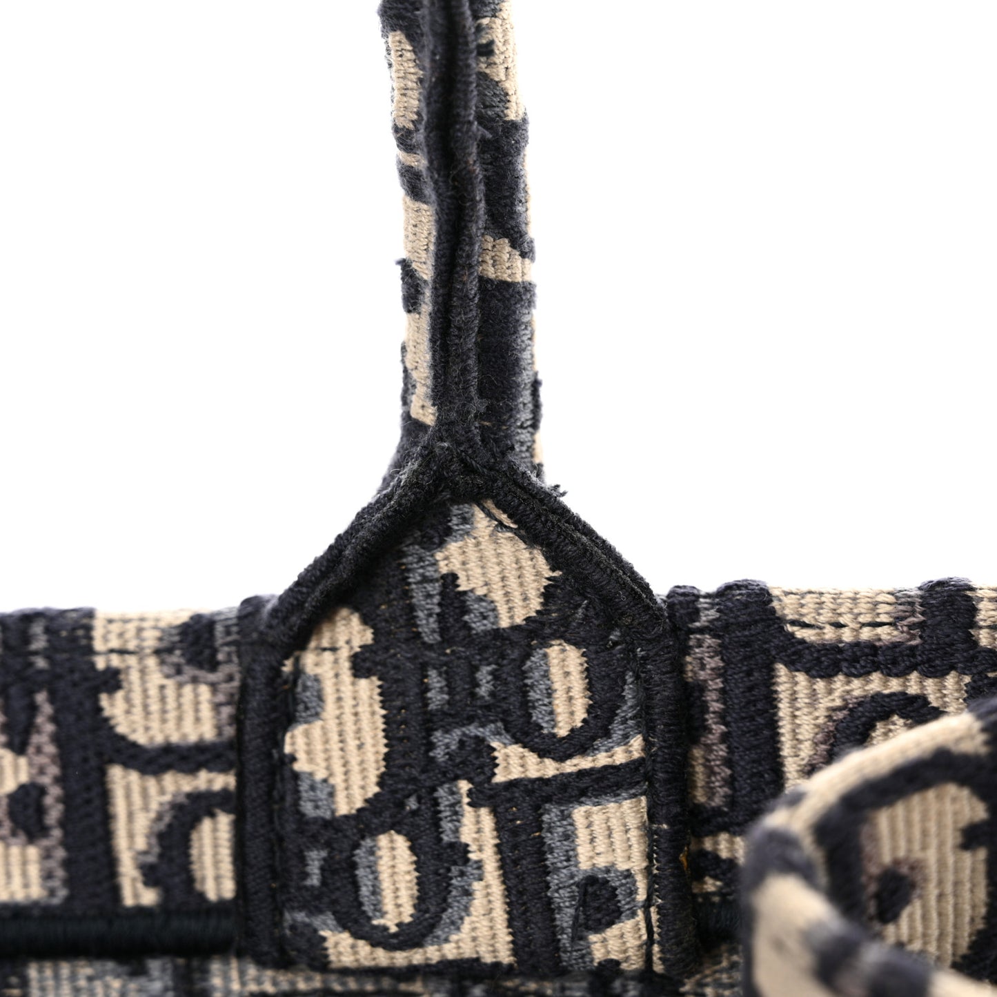 Oblique Medium Book Tote Blue Multicolor