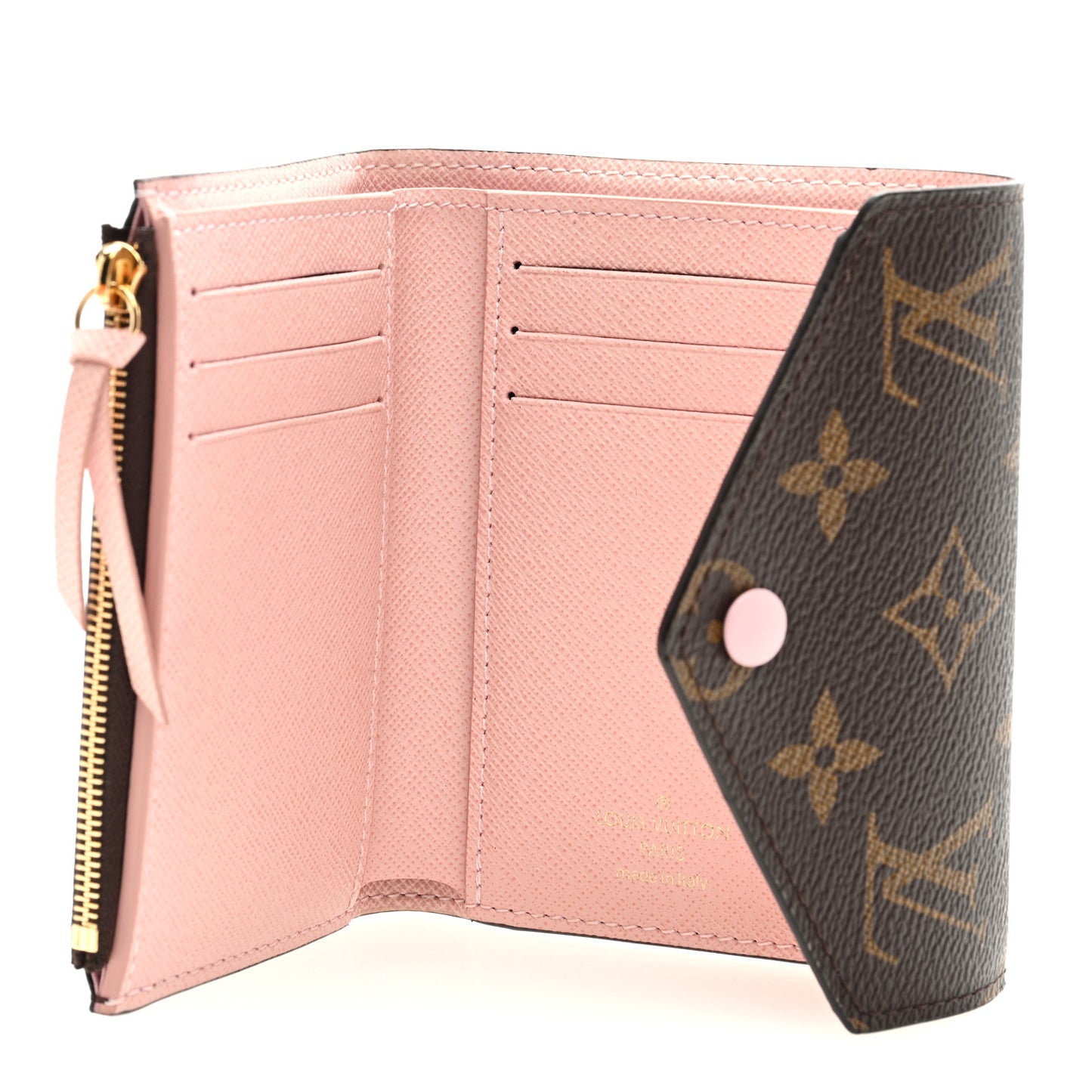 Monogram Victorine Wallet Rose Ballerine