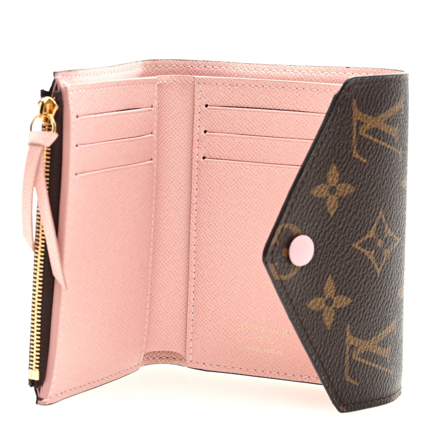 Louis Vuitton Monogram Victorine Wallet Rose Ballerine 5 of 6
