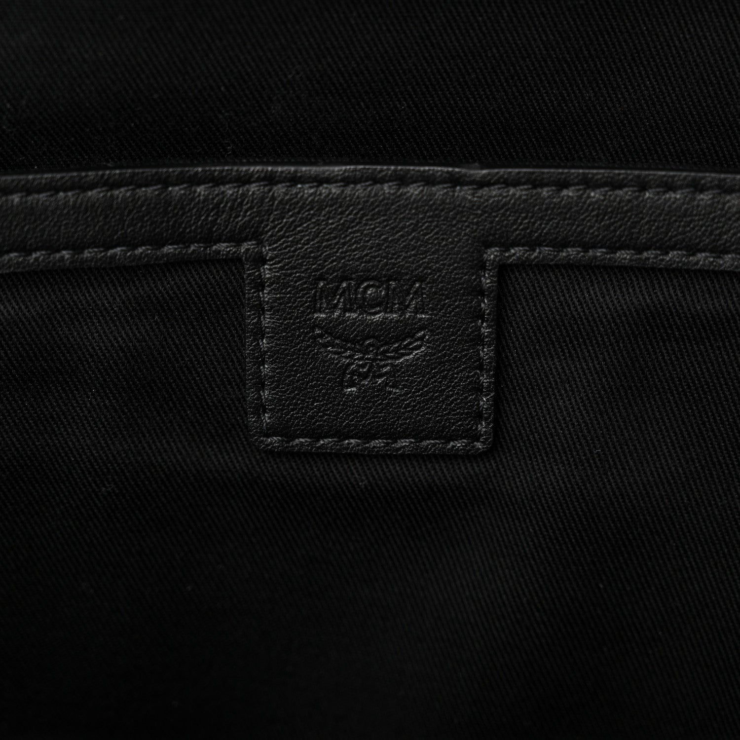 MCM Visetos Medium Stark Backpack Black 7 of 12