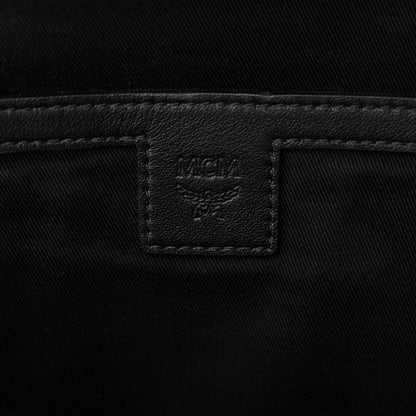 MCM Visetos Medium Stark Backpack Black 7 of 12