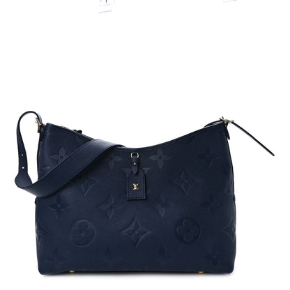 Louis Vuitton Empreinte Monogram Giant Carryall MM Navy 1 of 9