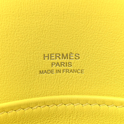 Hermes Evercolor Multiplis Clutch Lime Beton 6 of 7