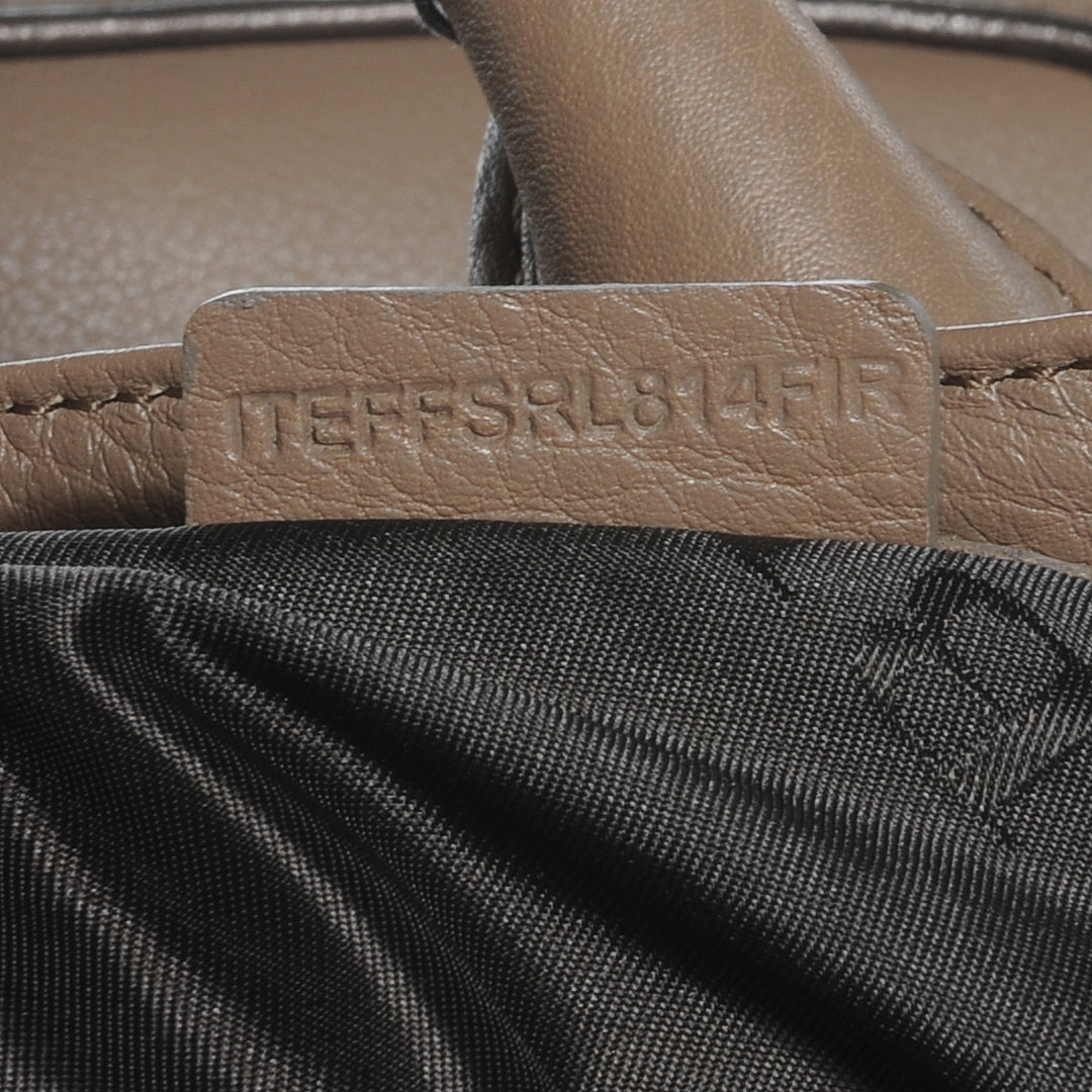 Leather Suede Earlsburn Mixed Media Tote Mole Grey