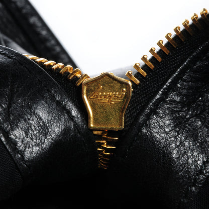Balenciaga Agneau Giant 12 Gold Hardware Weekender Black 10 of 10