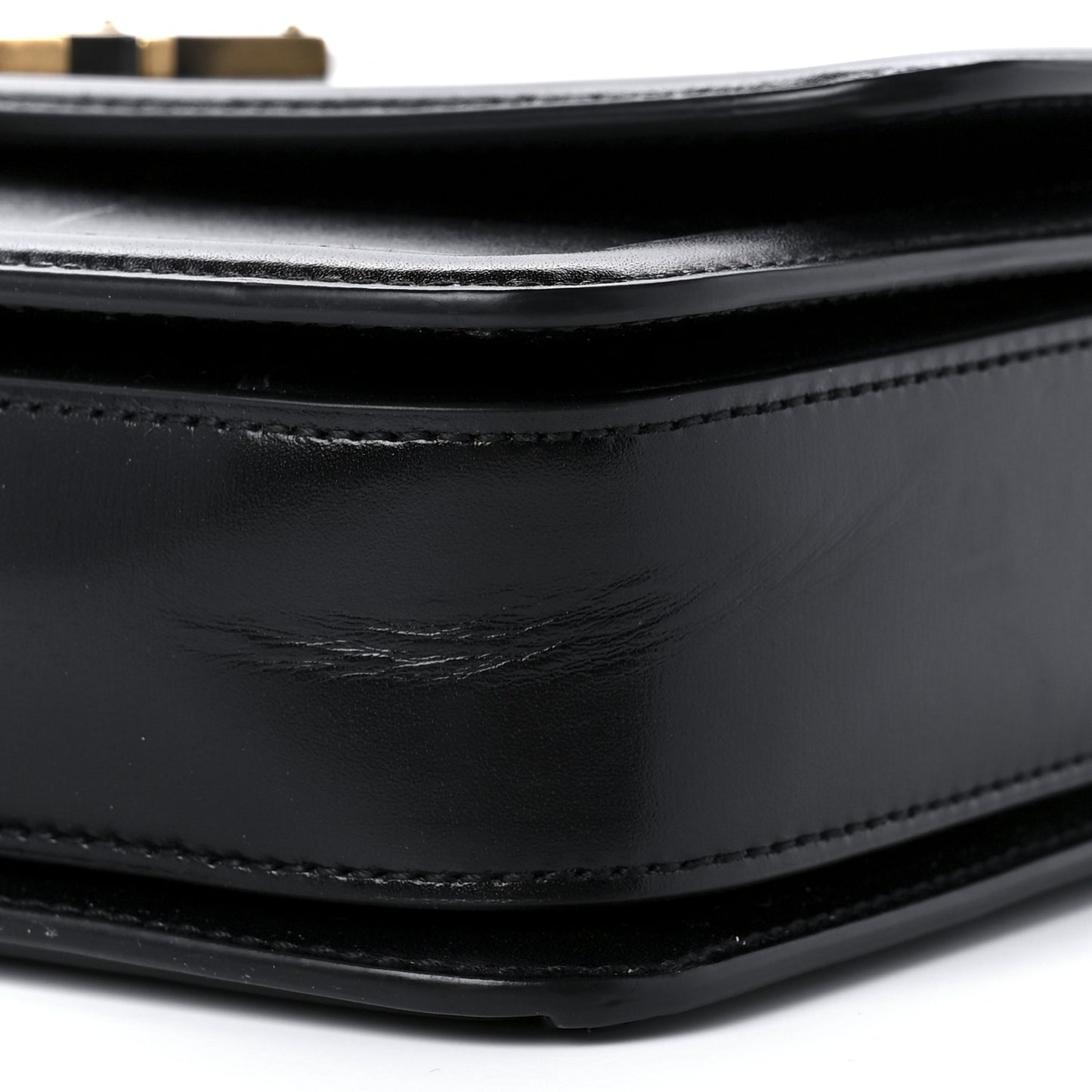 Box Calfskin Monogram Medium Solferino Satchel Black