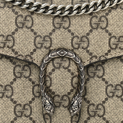 Gucci GG Supreme Monogram Mini Dionysus Chain Wallet Beige Taupe 8 of 11