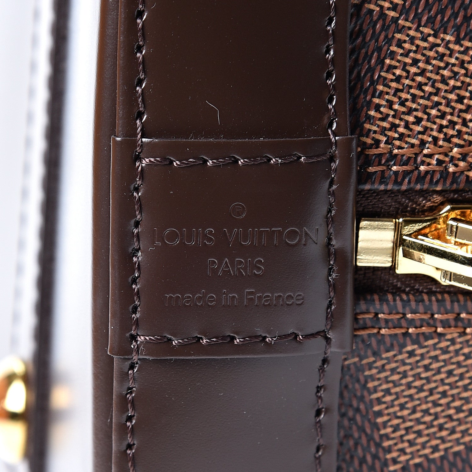 Louis Vuitton Damier Ebene Alma PM 5 of 9