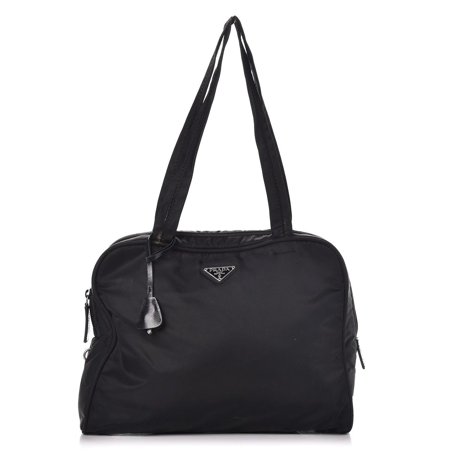 Prada Tessuto Nylon Shoulder Bag Nero Black 1 of 14