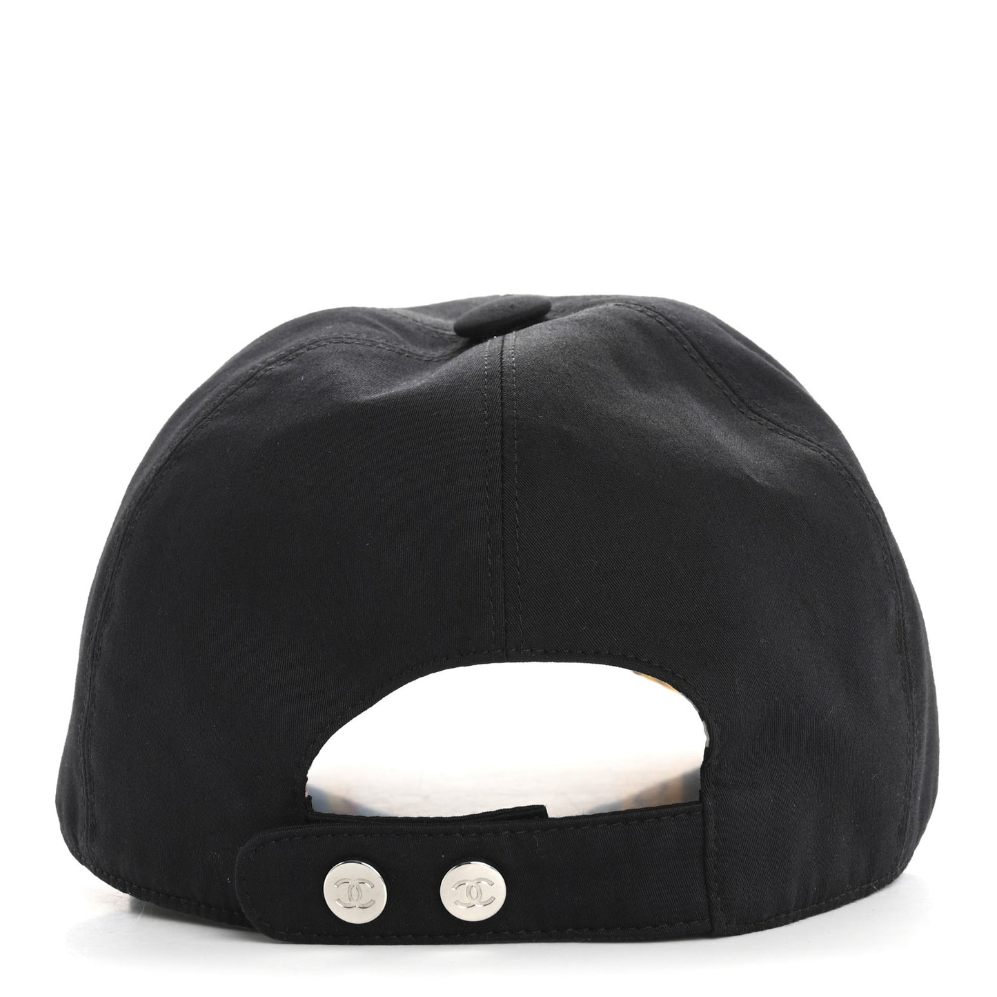 Cotton Sequin CC Cap Hat Black