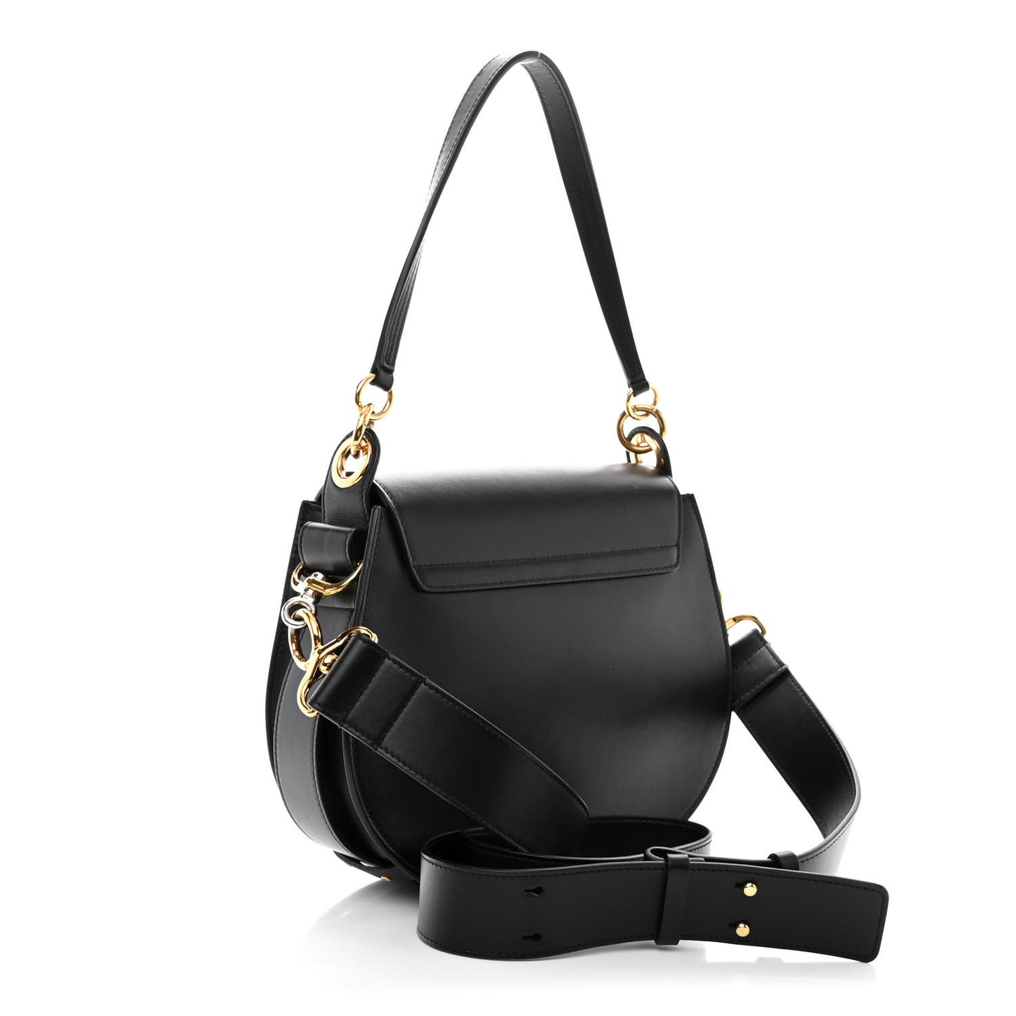 Calfskin Small Tess Bag Black