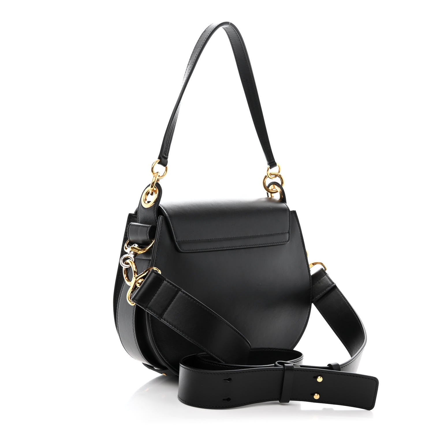 Chloe Calfskin Small Tess Bag Black 3 of 10