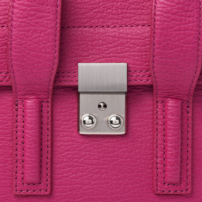 3.1 Phillip Lim Textured Calfskin Mini Pashli Satchel Magenta 10 of 11
