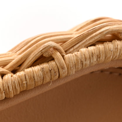 Chanel Braided Rattan Top Handle Vanity Case Beige Beige 12 of 14