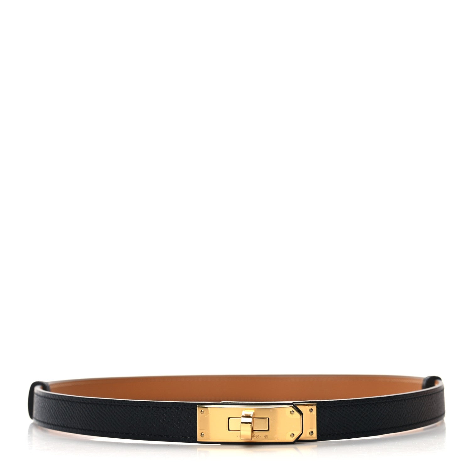 Hermes Epsom Kelly Belt Black 1 of 3